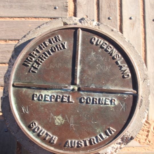 Poeppel Corner Survey Marker