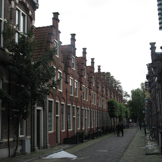 Huisjes bij Elisabeth Gasthuis