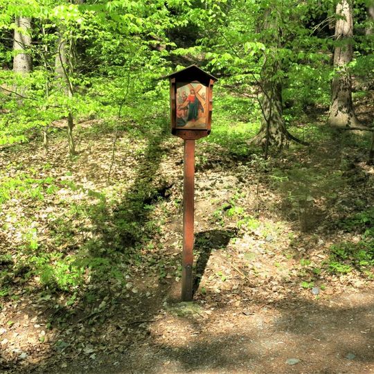 Obrázek IV. zastavení křížové cesty u Svojkova