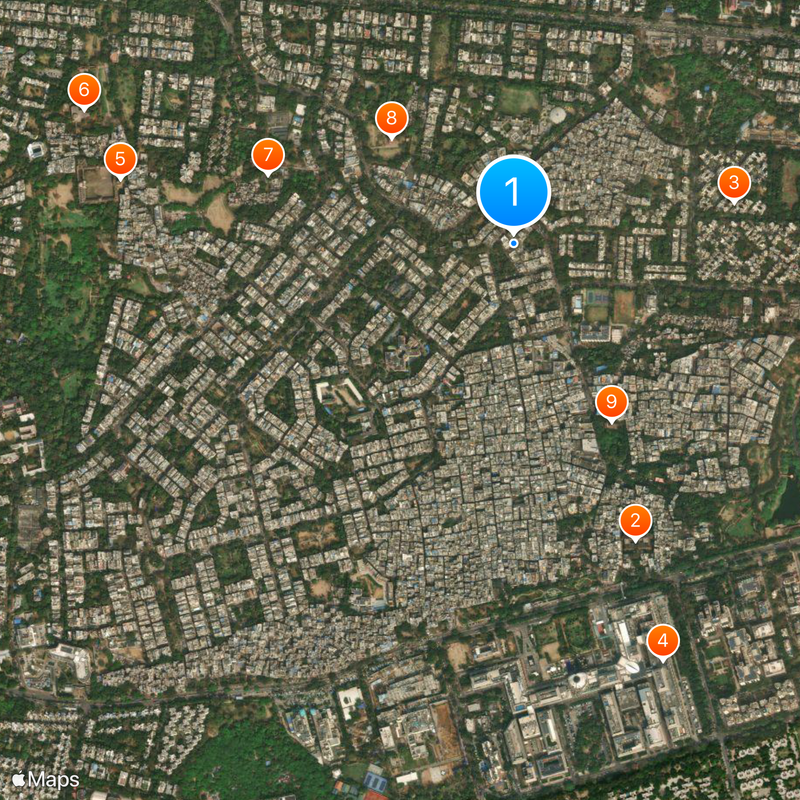 Malviya Nagar Map