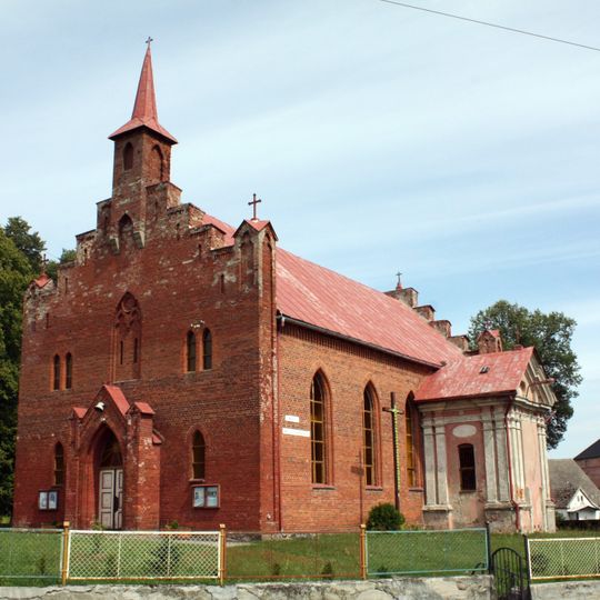 Our Lady of the Rosary church in Siemczyno