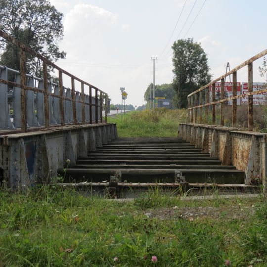 Torowisko z mostami i przepustami