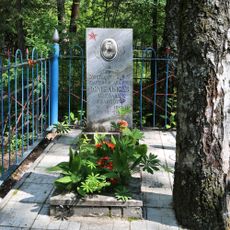 Могила Н.И. Шмелькова (1912-1967), Героя Советского Союза (Красная Горбатка)