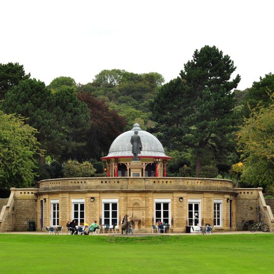 Tea Room, Balustrade And Flanking Steps