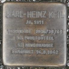 Stolperstein en memoria de Karl-Heinz Keil