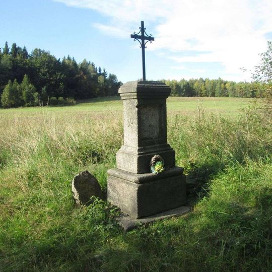 Kříž jihozápadně od Tisu u Blatna