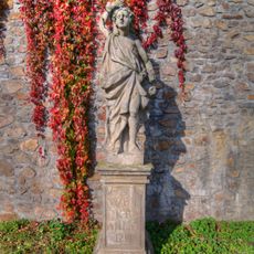 Statue of Saint Sebastian in Kadaň