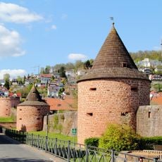 City walls of Büdingen