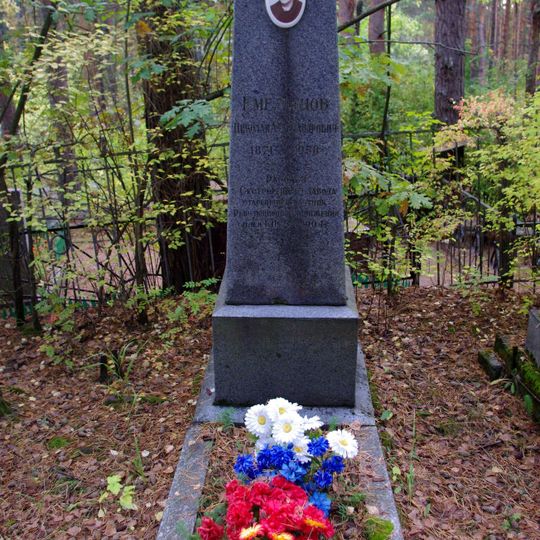 Могила Н.А. Емельянова , революционера