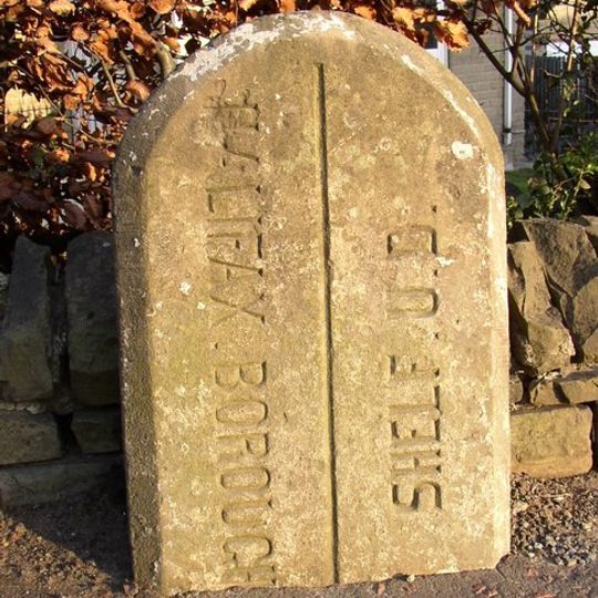 Boundary Stone Opposite Junction With Score Hill At Ngr Se 116280
