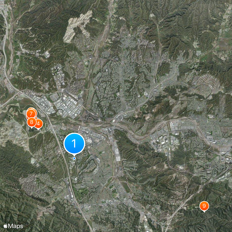 College of the Canyons Map