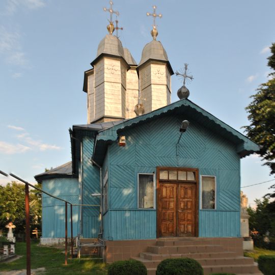 Saint Nicholas' church in Lunca Frumoasă, Buzău