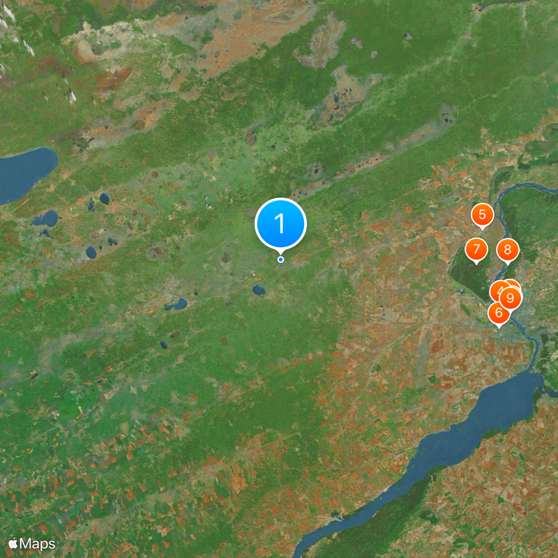 Western Siberia Map