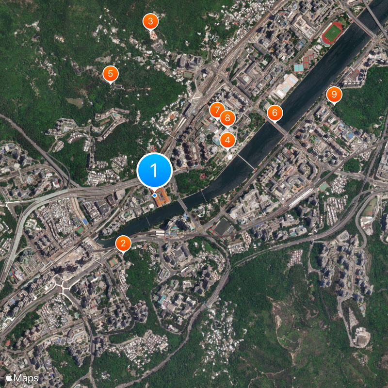 Hong Kong Heritage Museum Mapa