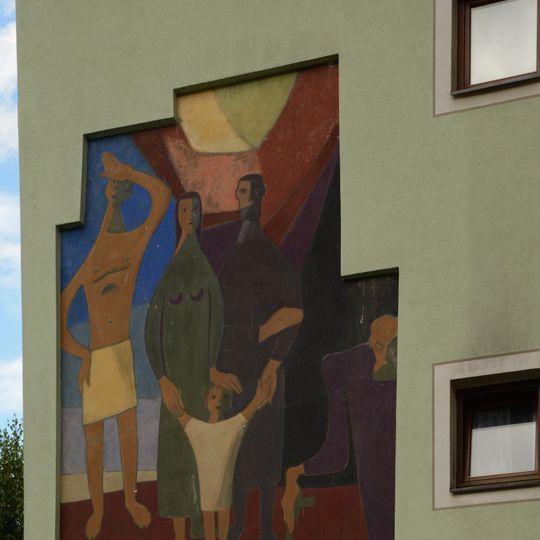 Wandmalerei Die vier Lebensalter