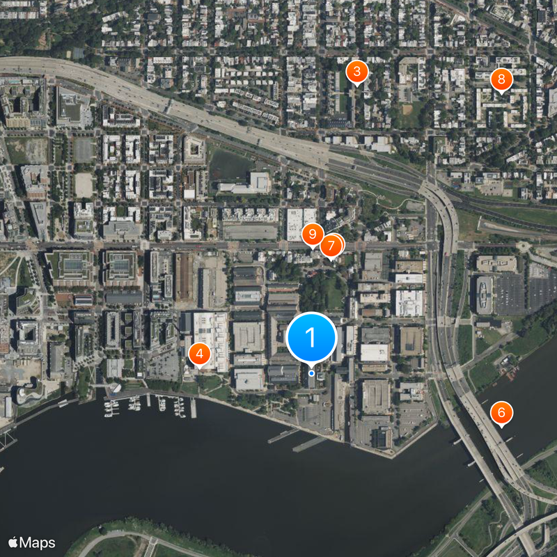 National Museum of the United States Navy Karte