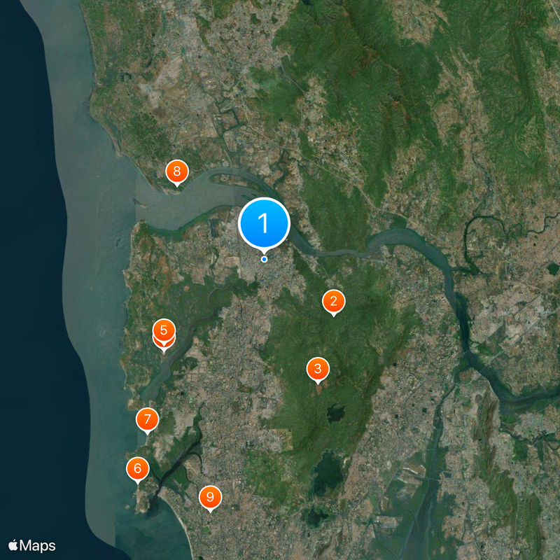 Mira Road Map
