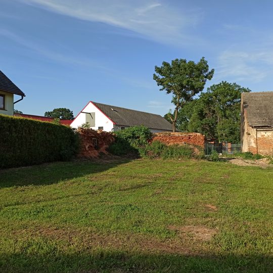 Miejsce po domu nr 36 z 1812 w Prężynie