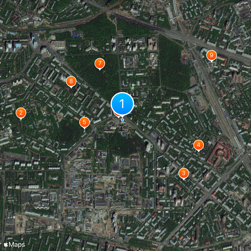 National Research Centre Kurchatov Institute Map