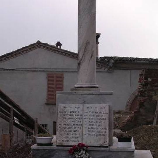 War memorial in Corano