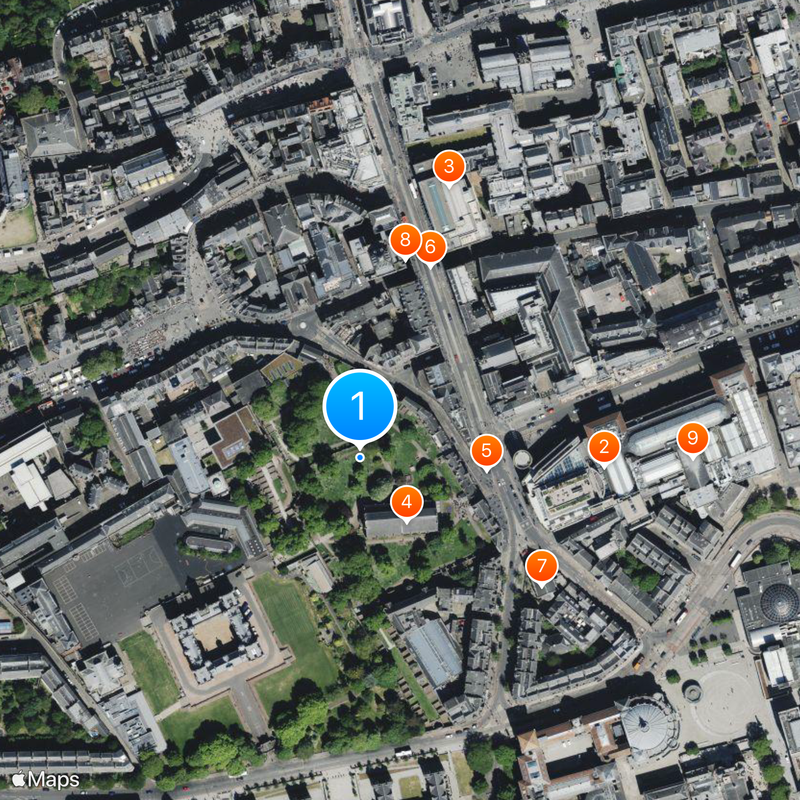 Greyfriars Kirkyard Mappa