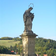Statue of John of Nepomuk in Lomnice