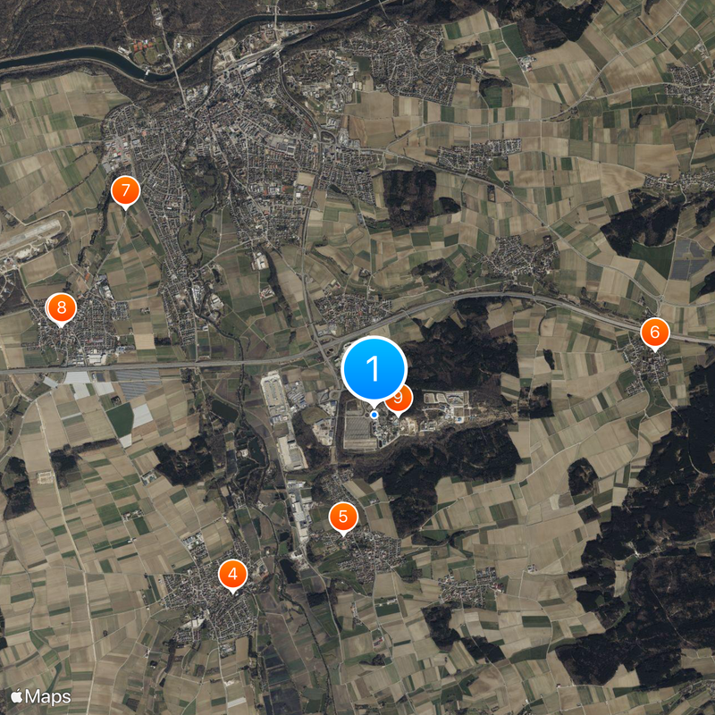 Legoland Deutschland Resort Mapa