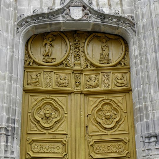 Vantaux de la Porte du Milieu de l'église Notre-Dame de Vitré