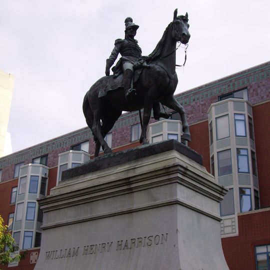 Estatua ecuestre de William Henry Harrison