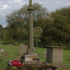 Churchyard cross in St John the Baptist's churchyard