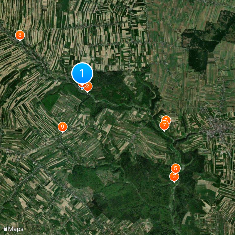 Pieskowa Skała Mapa