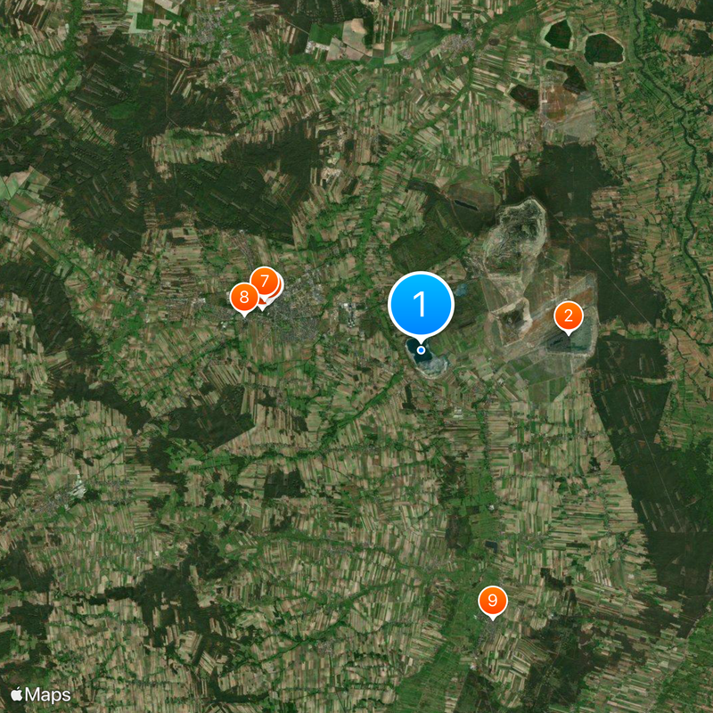 Osadnik Gajówka Mappa