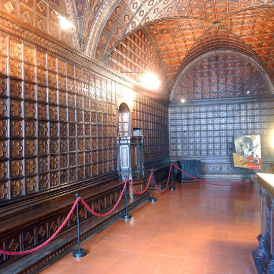 Sala udienza del Nobile Collegio della Mercanzia