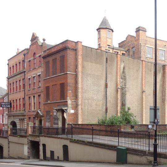 Warehouses On The West And North Sides Of Trivet Square