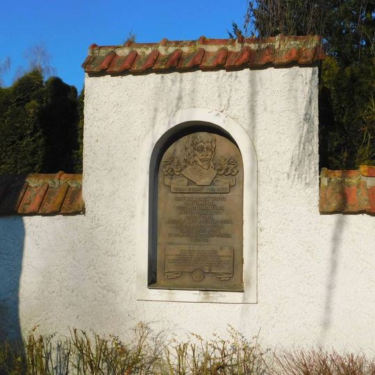 Pamětní deska Fridrichu Falckému v Nové Vsi