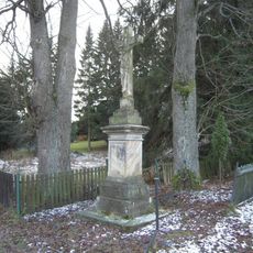 Boží muka u hostince U křížku v Malé Morávce