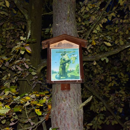 Obrázek severozápadně od Třebekova u rozcestí