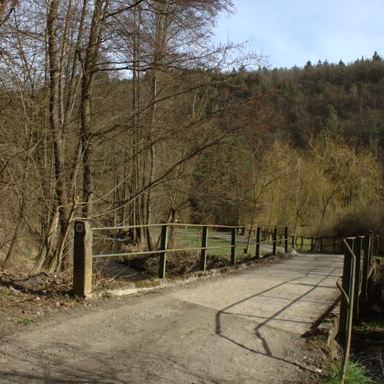 Most přes Kocábu jihovýchodně u Velké Lečice