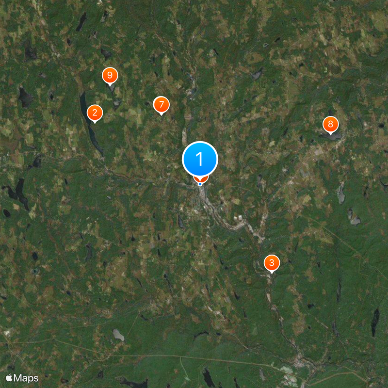 Honesdale Map