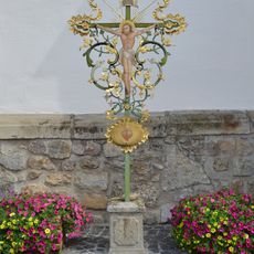 Pfarrkirche Unterweißenbach - rokoko crosses