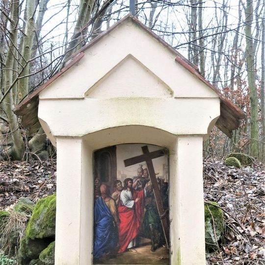 Kaplička II. zastavení křížové cesty u Ostrého