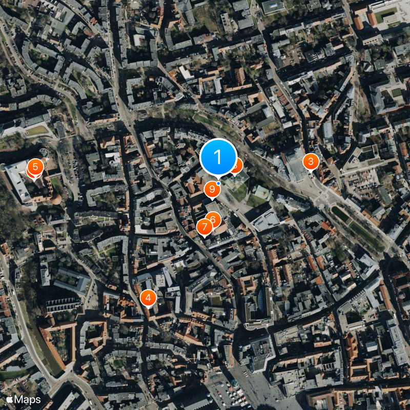 Martin Luther University Halle-Wittenberg Map