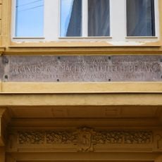 František Šimáček memorial plaque