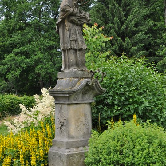 Statue of John of Nepomuk in Čihák