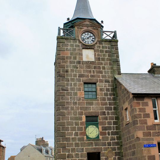 Stonehaven, High Street, Town House And Clock Tower