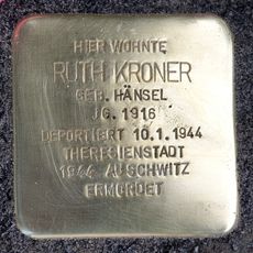 Stolperstein en memoria de Ruth Kroner