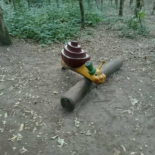 Work of art, sculpture, bench