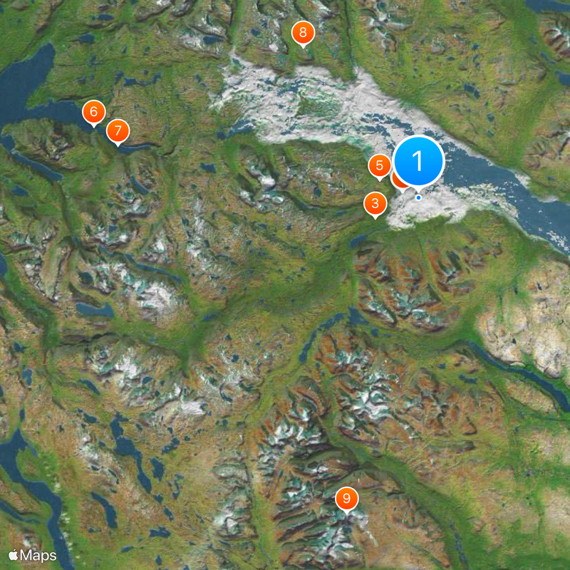 Abisko Map