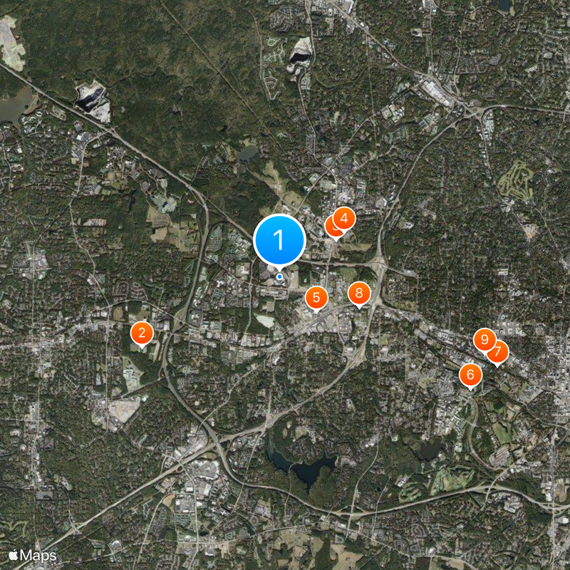 Carter–Finley Stadium Map