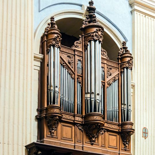 Interior of Cathédrale Notre-Dame-de-l'Assomption de Montauban - Choir Organ